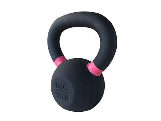 New Apollo 8 KG/18LB Kettlebell W/ Color Strip - Light Blue