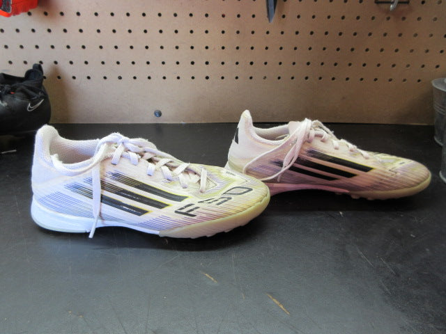 Load image into Gallery viewer, Used Adidas F50 League TF Turf Soccer Cleats - Size 2.5
