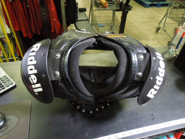 Load image into Gallery viewer, Used Riddell Blaze Football Shoulder Pads with Matching Back Plate Size S 11-12"
