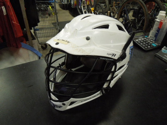 Used Cascade CPVR Lacrosse Helmet with Chinstrap Adjustable Crown Size M/L