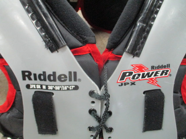 Load image into Gallery viewer, Used Riddell Power JPX Football Shoulder Pads w/ Back Plate Size Youth Medium
