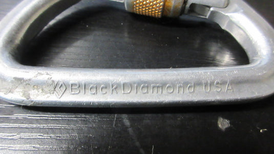 Used Black Diamond Screwgate Carabiner