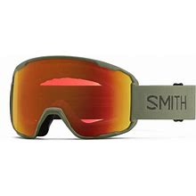 New Smith Preview Green/Everyday Red Mirror Ski Goggle - Size Medium