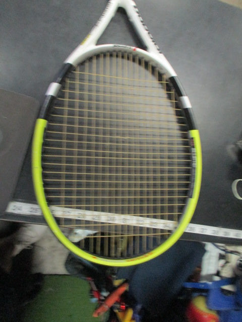 Load image into Gallery viewer, Used Babolat Drive Z118 Adult Tennis Racquet Yellow 4 1 4"

