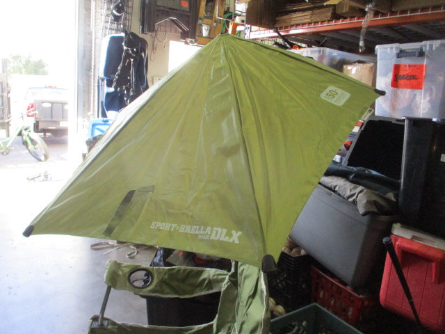 Load image into Gallery viewer, Used SKLZ Sport Brella Deluxe Chair w/ Clip-On Sun Shade
