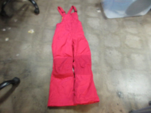 Used Kids Pink Lands End Snow Bibs Size 6