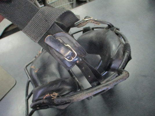 Used Champion BM10L Single Piece Catchers Helmet in Black