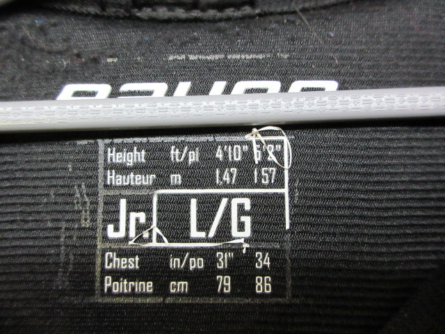 Load image into Gallery viewer, Used Bauer Lil' Sport Hockey Shoulder Pads - Size JR Large
