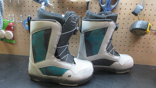 Used K2 Youth Boa Snowboarding Boots -  Size 7