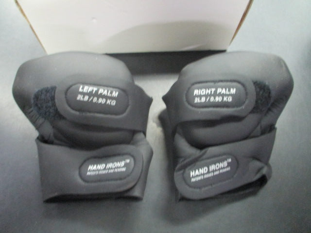 Load image into Gallery viewer, Used IronWear Fitness Hand Iron Wrist Weights 4 lb Pair (2 lb Each)
