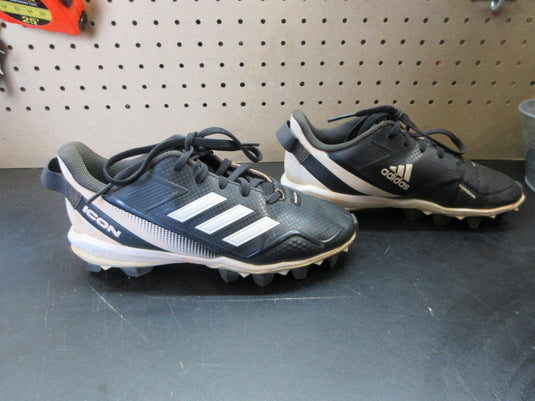 Used Adidas Youth Icon 7 Baseball Cleats - Size 3.5