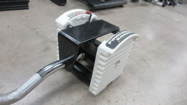 Load image into Gallery viewer, Used Powerblock Urethane EZ Curl Bar Dumbbell Attachment
