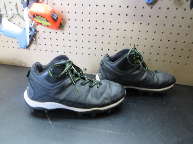 Load image into Gallery viewer, Used Riddell Generator Mid-Cut Football Cleats - Size 4.5
