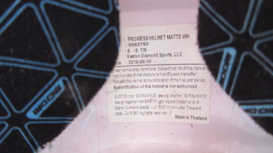 Used Easton Ghost Softball Batting Helmet - Size S/M 6 - 6 7/8"