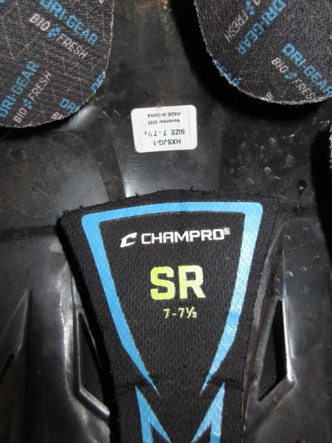 Used Champro SR Batting Helmet W/ Jaw Guard - Size 7 - 7 1/2