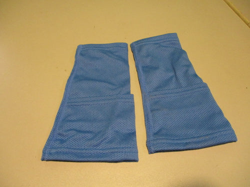 Used Blue Youth Soccer Shin Guard Sleeves