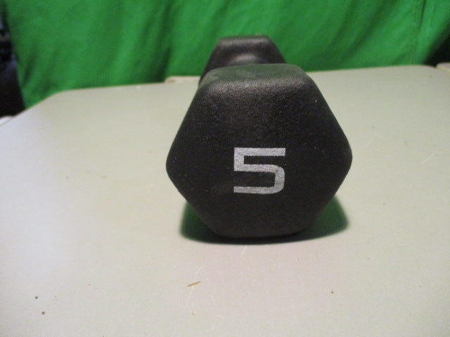 Load image into Gallery viewer, Used 5LB Black Neoprene Dumbbell

