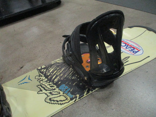 Used Atomic PIQ 120cm Snowboard w/ Atomic Bindings (Bindings Do Not Match)
