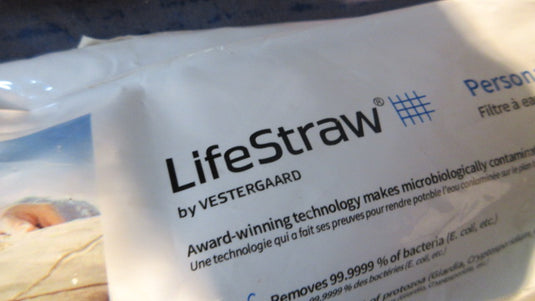 Life Straw Personal Water Purifier