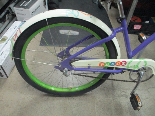 Used Electra PEACE 26" 3 Speed Ladies Bicycle Purple