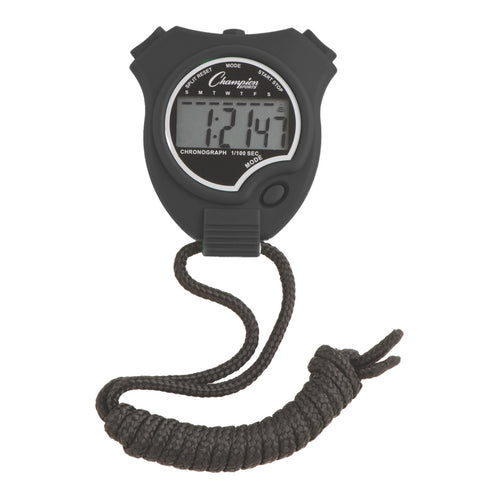New Champion Stopwatch - Black