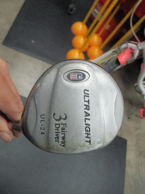 Load image into Gallery viewer, Used US Kids Ultralight UL-24 Junior 3 Fairway Wood - RH
