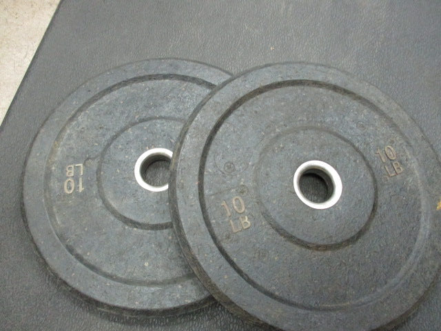 Load image into Gallery viewer, Used 10LB Rubber Weight Plate Set OF 2
