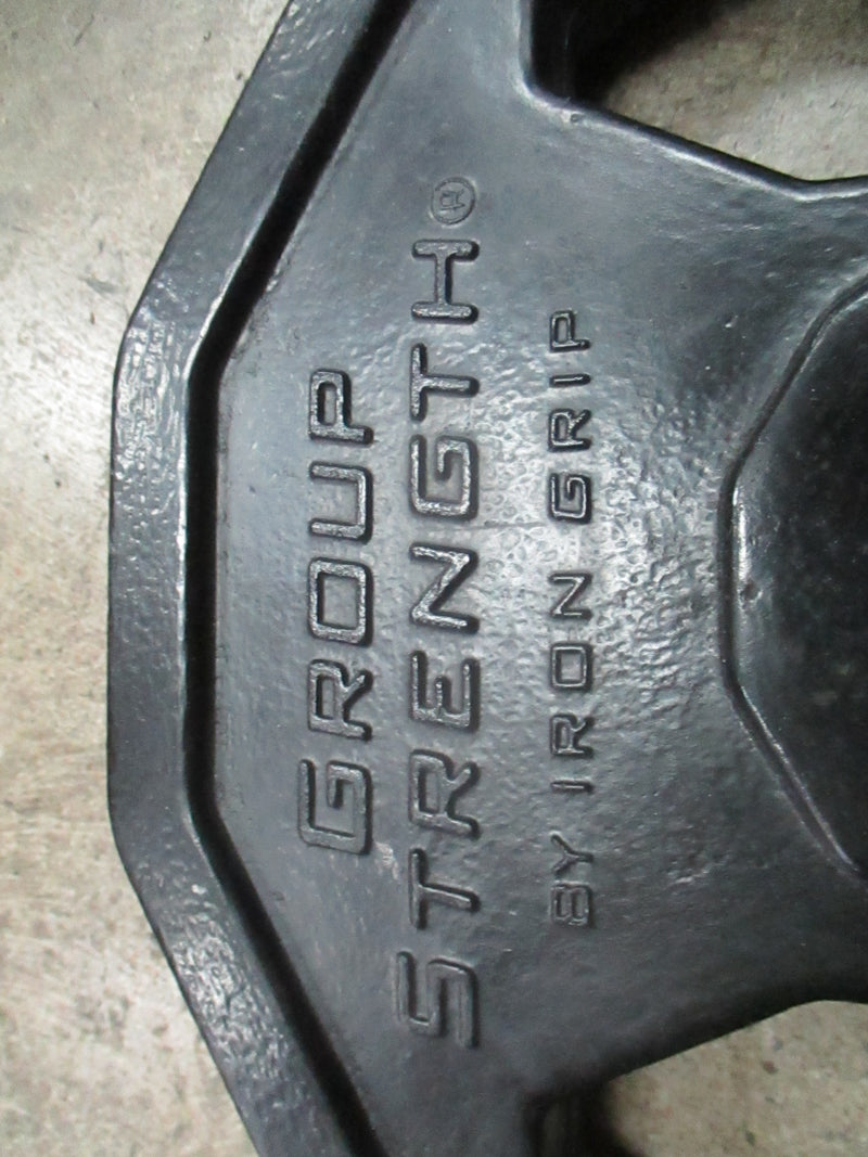 Load image into Gallery viewer, Used Group Strength Rubber Hex 10LB Standard Weight Plate
