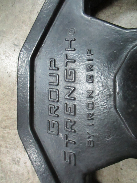 Used Group Strength Rubber Hex 10LB Standard Weight Plate