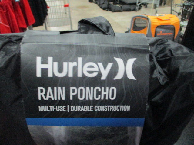 Load image into Gallery viewer, Hurley Rain poncho One Size Fits Most 55.5&quot;W x 40&quot;
