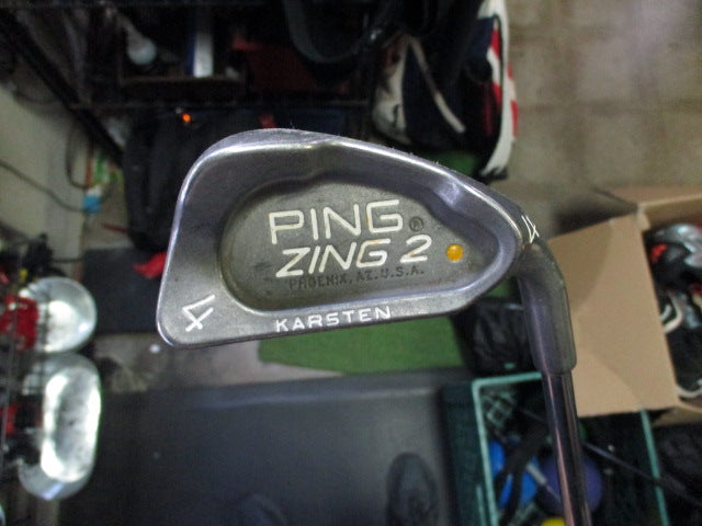 Load image into Gallery viewer, Used PING Zing 2 Karsten Yellow Dot Right Hand 4 Iron
