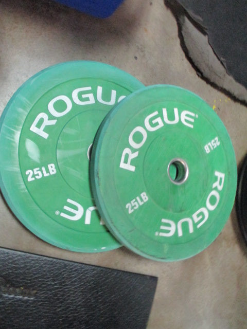 Load image into Gallery viewer, Used Rogue 25LB Olympic Weight Plate - SET
