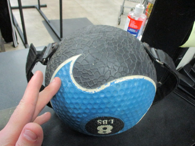 Load image into Gallery viewer, Used Athletic Works 8 LB Medicine Ball W/ Handles
