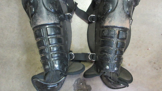 Used Rawlings Catchers Shin Guards - Youth