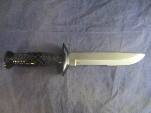 Load image into Gallery viewer, Used Vintage Aqua Lung US Divers SS Diver&#39;s Knife &amp; Sheath - Japan
