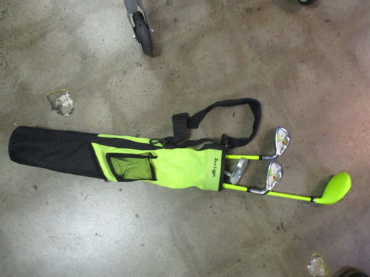 Used Tour Logic 5 Piece JR GOLF Set With Bag