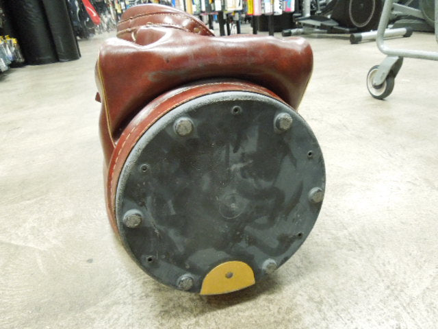 Load image into Gallery viewer, Vintage Austad's Full Leather Caddy Golf Carry Bag
