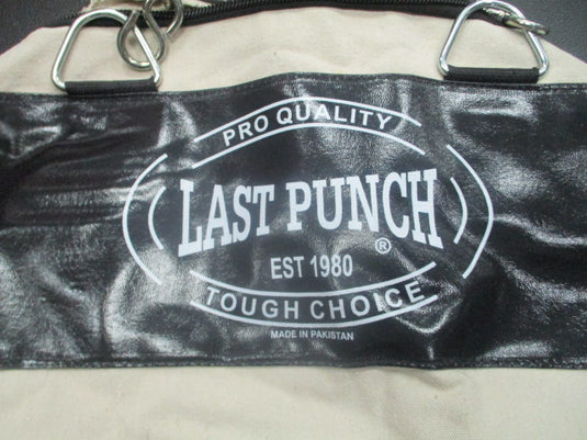 Used Last Punch Tough Choice Canvas Heavy Bag Cover W/ Chain