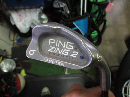 Used PING Zing 2 Blue Dot 7pc Right Hand Iron Set 4-9i and Wedge
