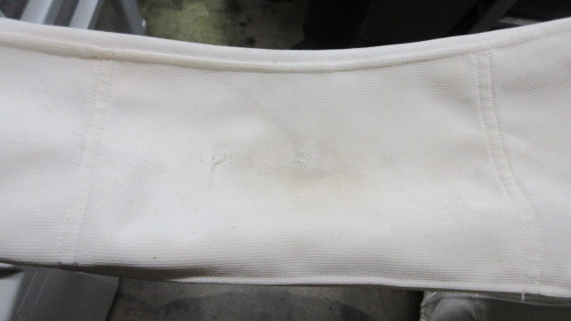 Load image into Gallery viewer, Used Mizuno Elastic Bottom Pants Youth Size Small - stained and worn knees
