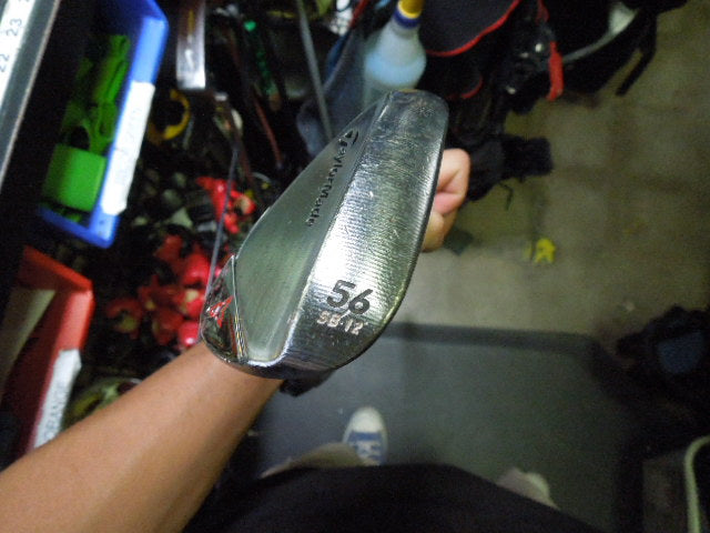 Load image into Gallery viewer, Used Taylormade Milled Grind 56º SB12 Chrome Left Hand Sand Wedge
