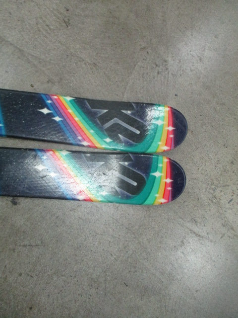 Used K2 Missy 139CM Junior Downhill Skis W/ Marker Bindings