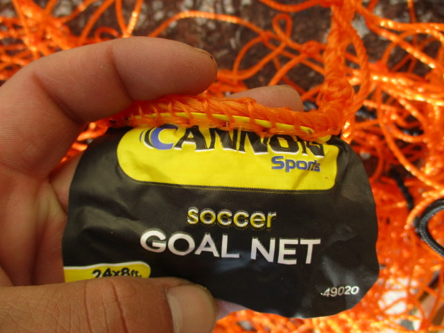 Load image into Gallery viewer, Used Cannon Sports Soccer Goal Net 24&#39; x 8&#39; Weatherproof &amp; Heavy Duty 2-Pack
