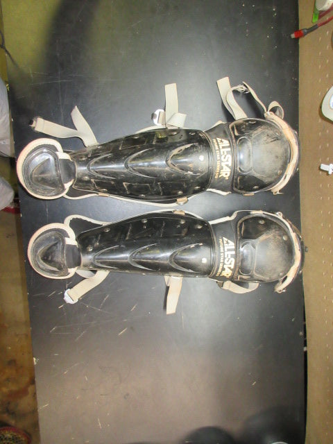 Used All-Star Future Star Catchers Shin Guards - Size 9-12