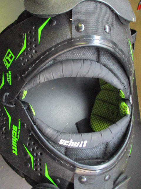 Used Schutt Y-Flex 4.0 Football Shoulder Pads - Size Large