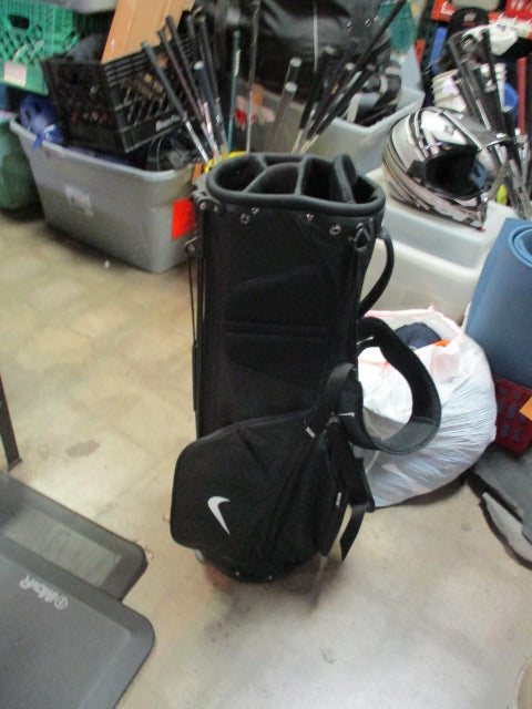 Used Nike Sport Lite  Bag Golf Bag Black Stand bag