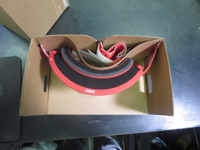 Load image into Gallery viewer, Like New POC ORA Cycling Goggles With S1 Clarity Trail Lenses
