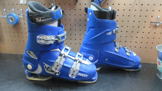 Used Roces Idea Free Adjustable Kids Ski Boots