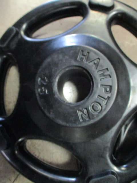 Load image into Gallery viewer, Used Hampton 25LB Olympic Rubber Weight Plate - SET
