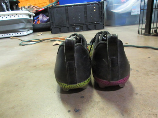 Used Adidas Adizero 12.0 'Mismatch - Black Multi-Color Football Cleats - Size 6